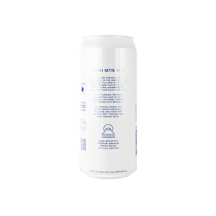 Miniature : Spring water in a can