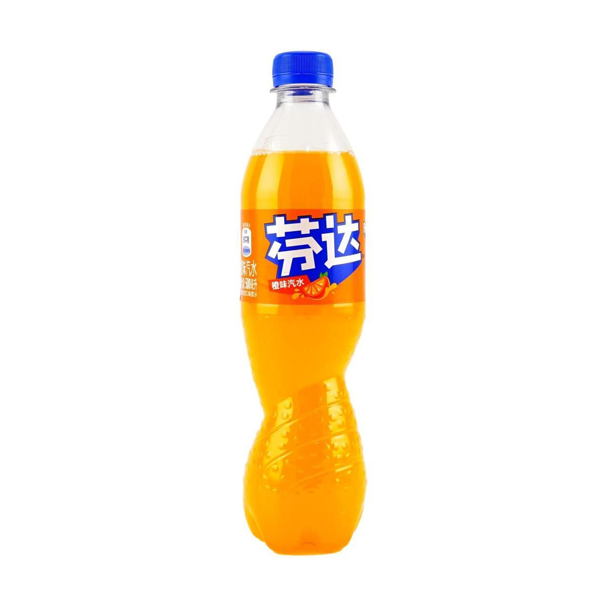 FANTA.CHINA Orange Soda 16.9 Fl oz FRONT