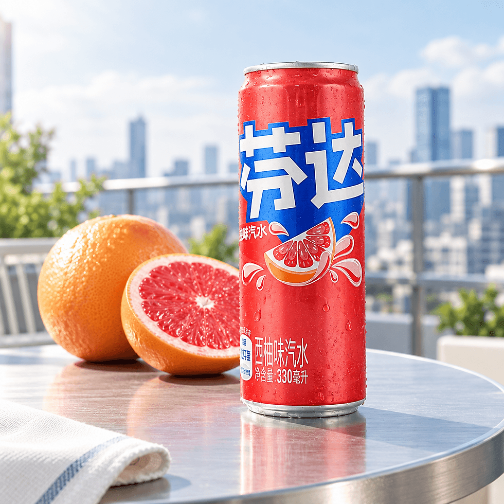 Miniaturbild: FANTA.CHINA Grapefruit Flavor can drink 11.16 fl oz ART VIEW