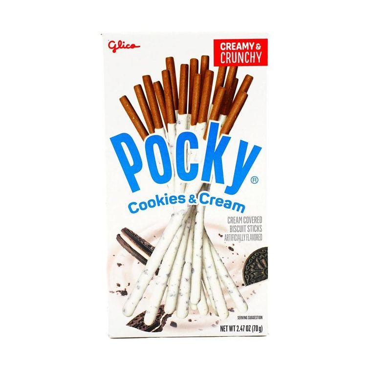 Pocky Cookies & Cream Covered Cookies 2.47oz
