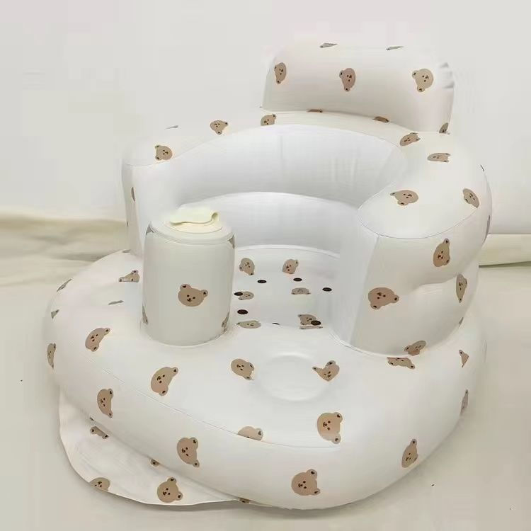 Thumbnail: Inflatable Baby Chair for Dining & Bath