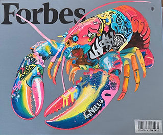 Peinture pop art intitulée « Pince-moi je rêve » par GNelly, œuvre acrylique colorée et décalée, inspirée de l’univers cartoo