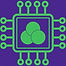 logo loja de eletronicos purple maker