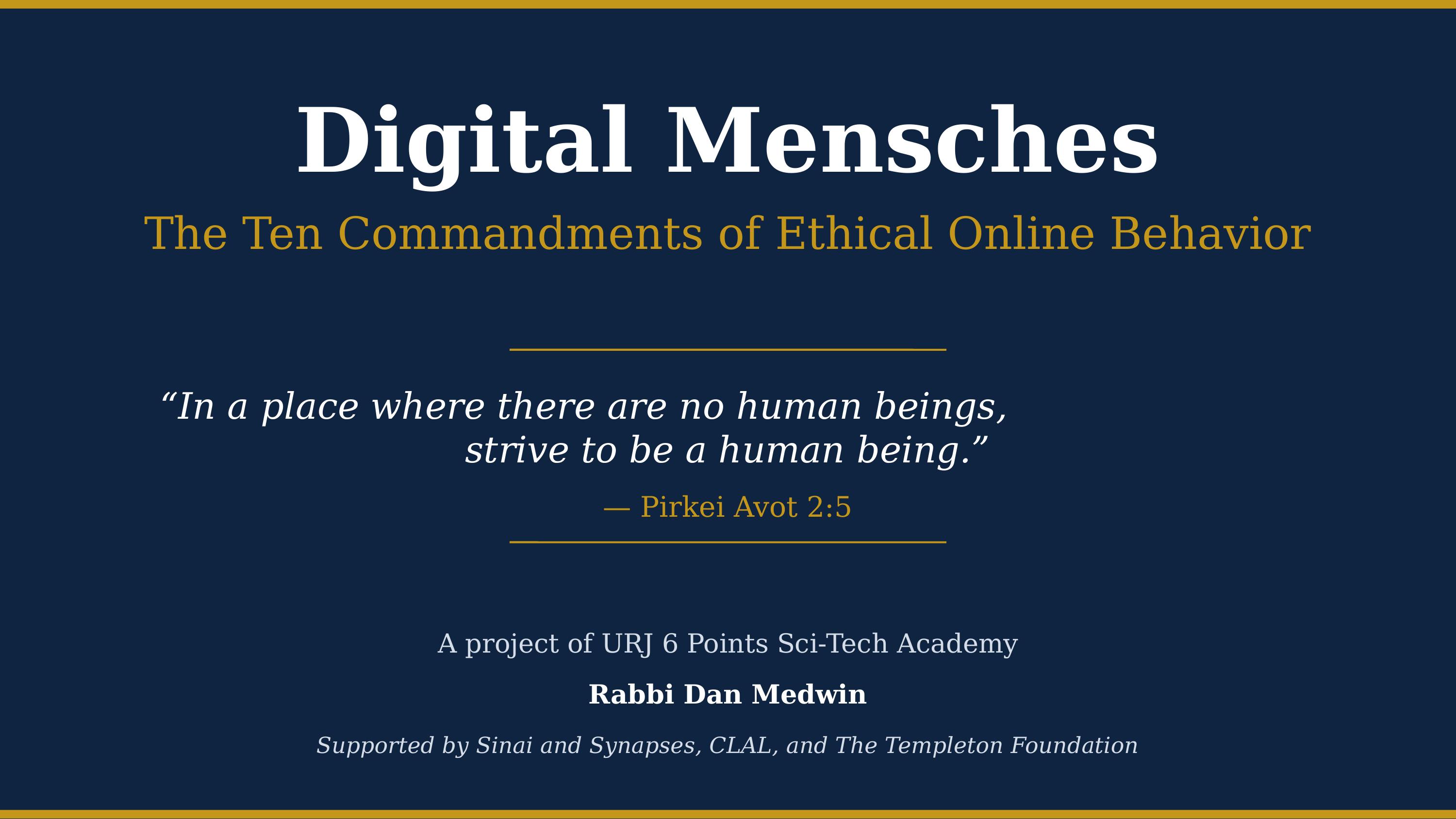 Digital Mensches title