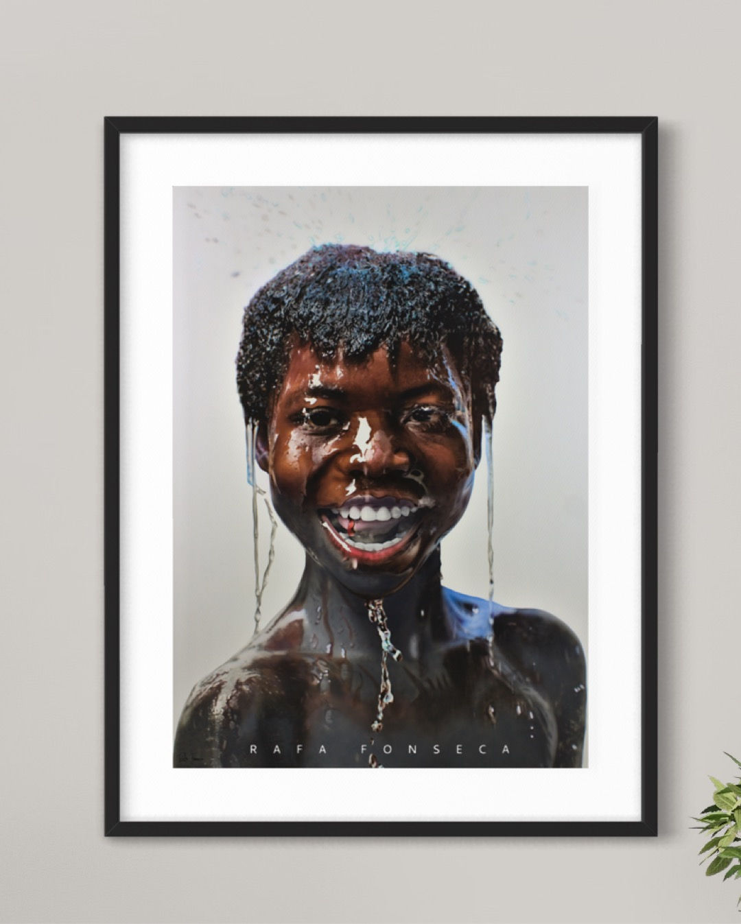 Original Print PIW 3 I Playing In The Water