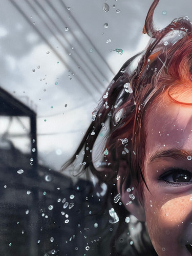 Smile in the Rain I Part of PIW Series | rafafonseca