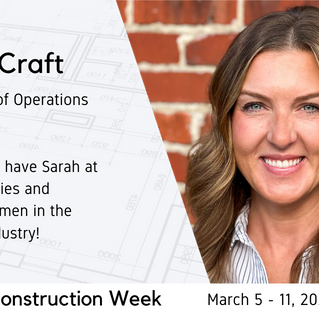 Celebrating Women's History Month and Women in Construction Week