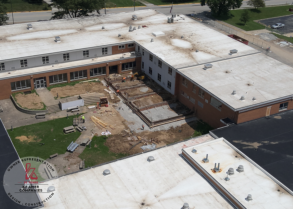 The footprint of Greencastle High School is expanding!