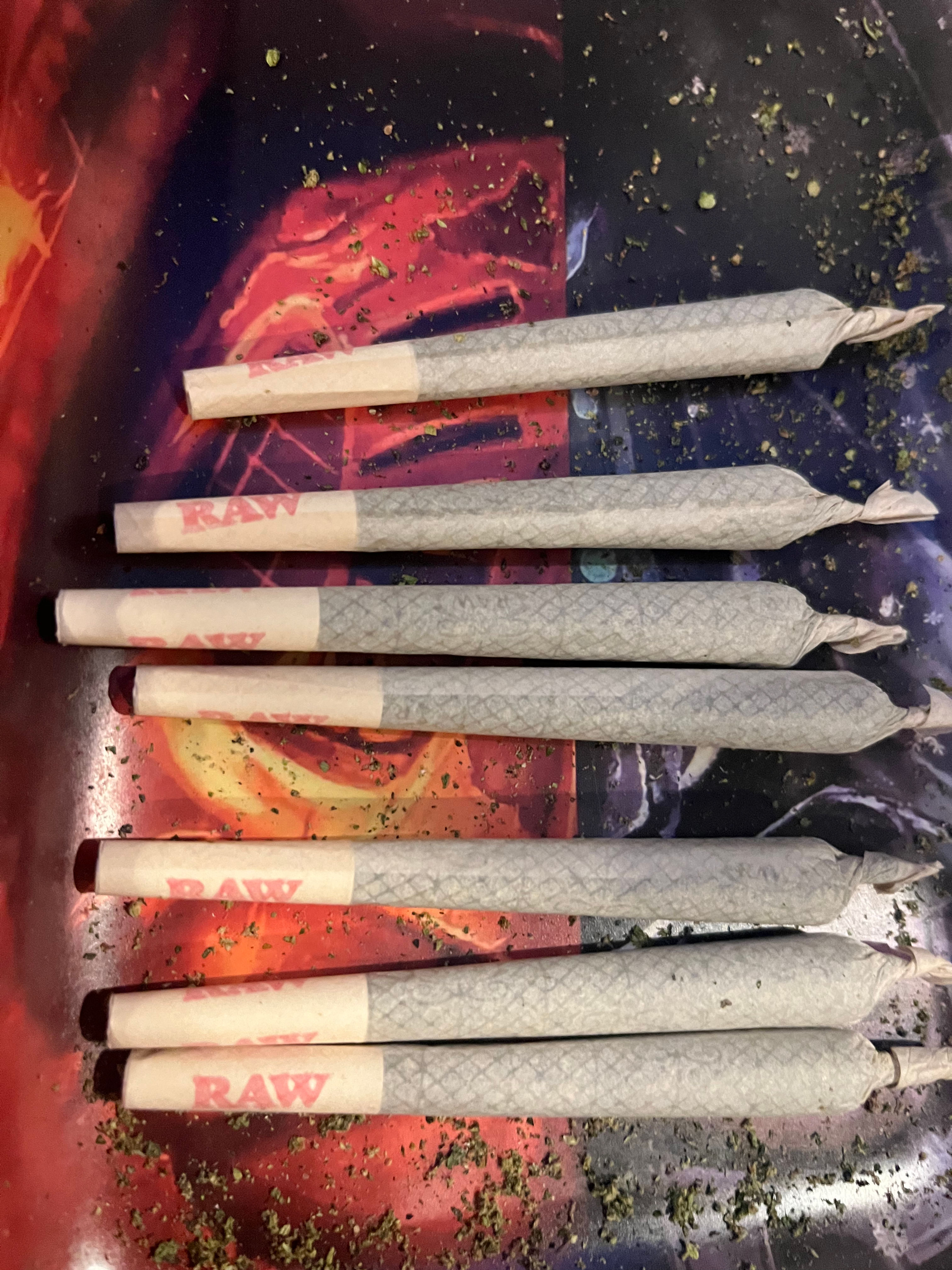 1g mixed bud pre-rolls tested