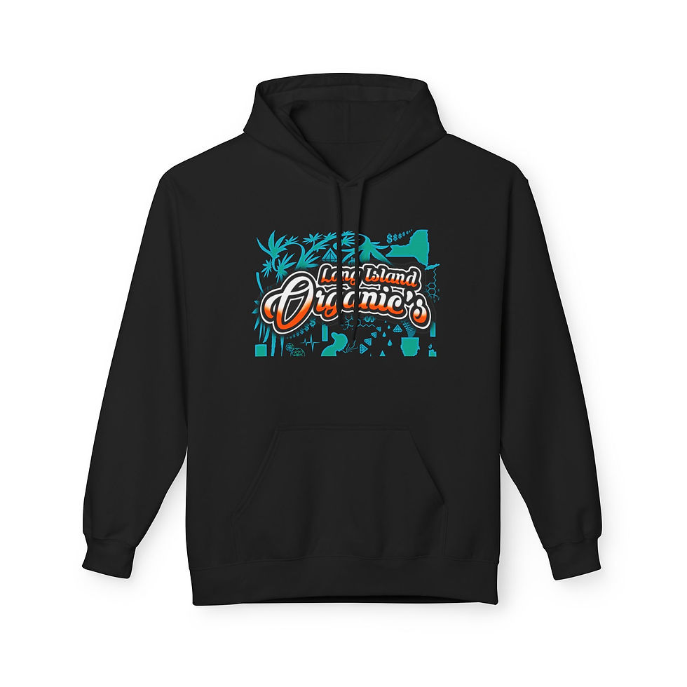 Thumbnail: Island Organic Hoodie — Tropical Surf Vintage Logo Sweatshirt