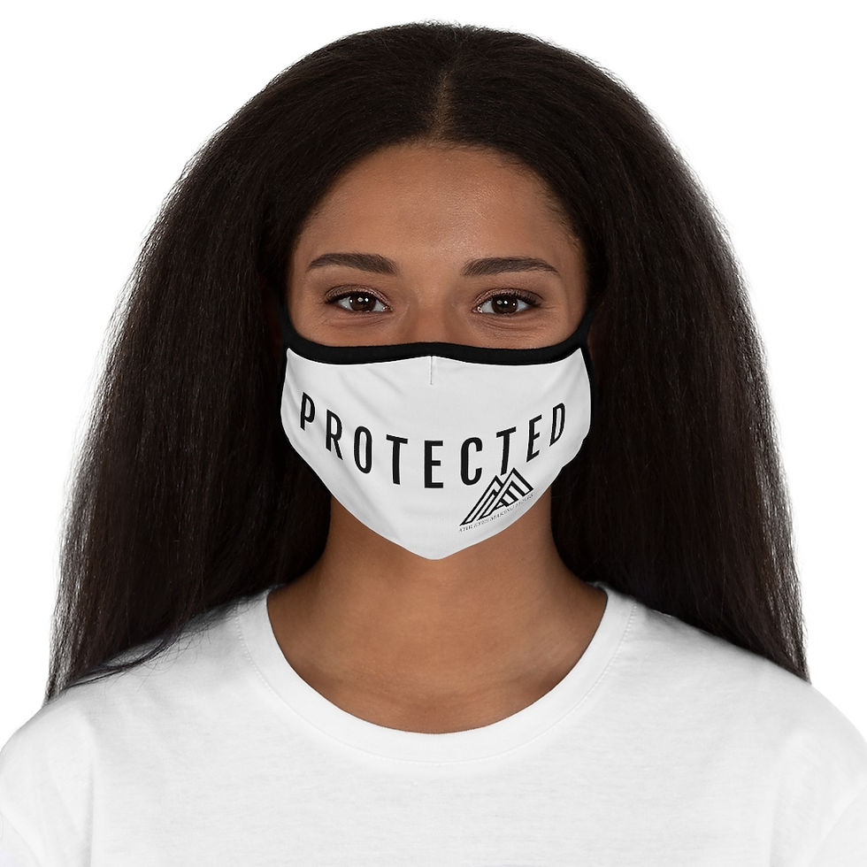 Thumbnail: Protected - Fitted Polyester Face Mask