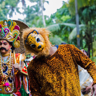 Pulikkali- A vibrant way to celebrate Onam