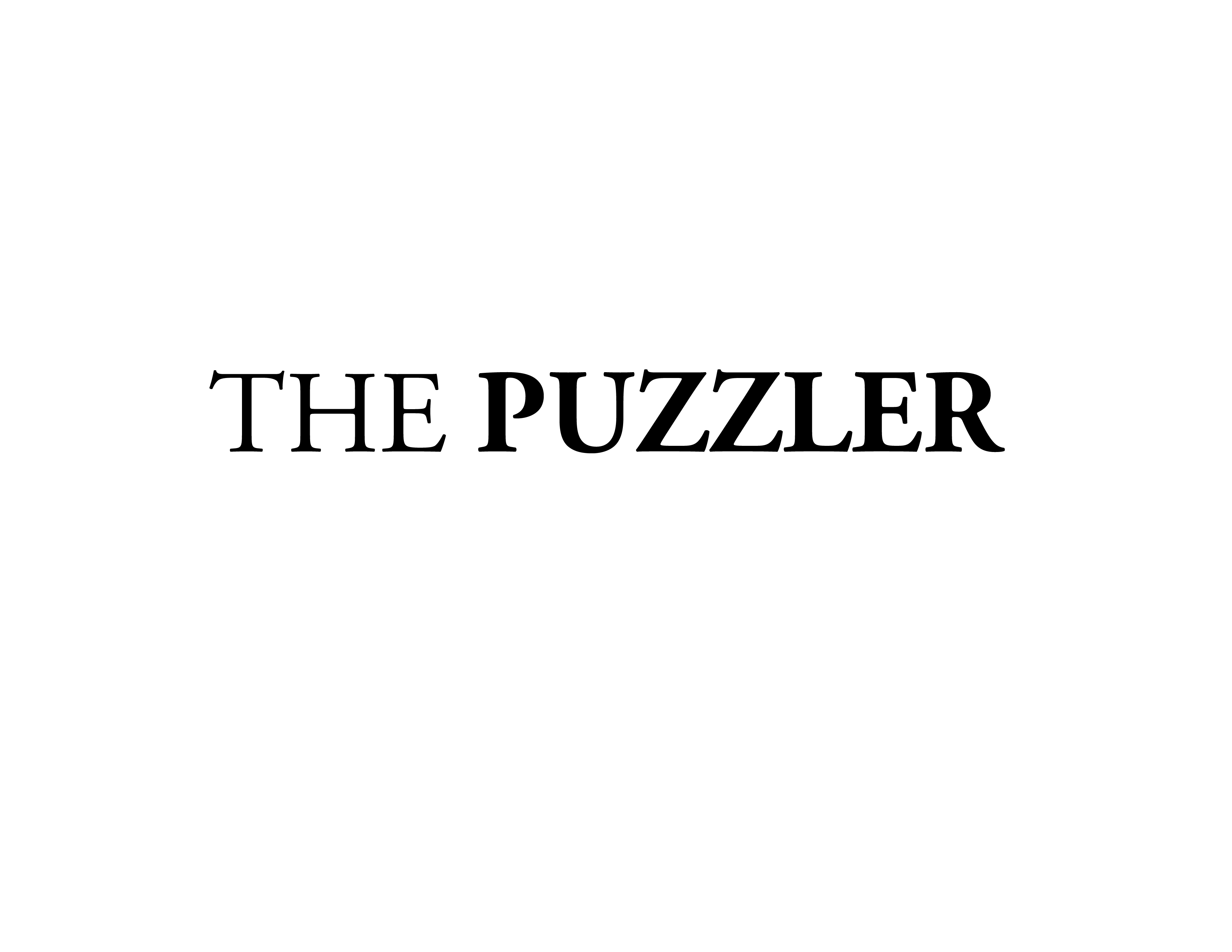 Writer: The Puzzler