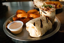 Twilight Tavern Jerk Chicken Wrap