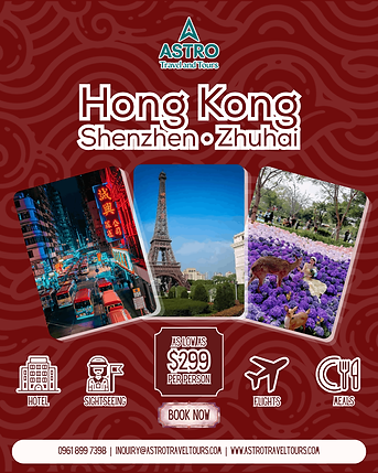 Hong Kong Shenzhen Zhuhai Travel Package.