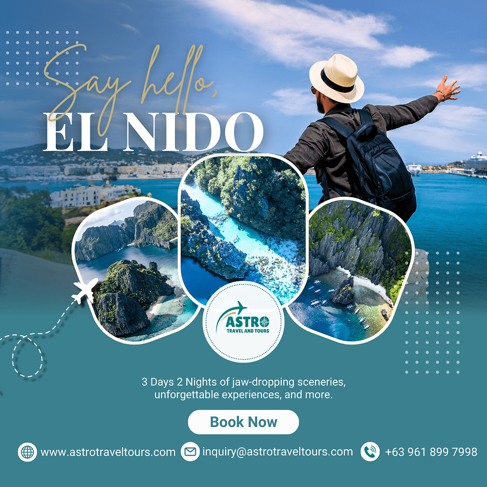 El Nido 3 Days 2 Nights Package.