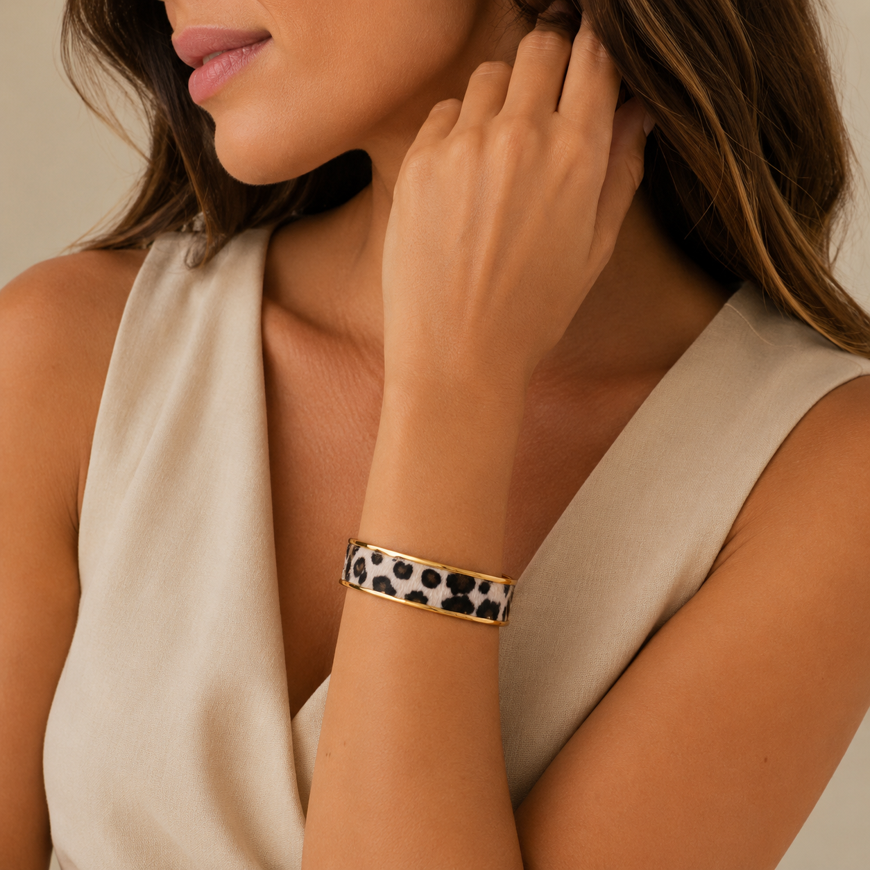 PULSERA PRINT COW