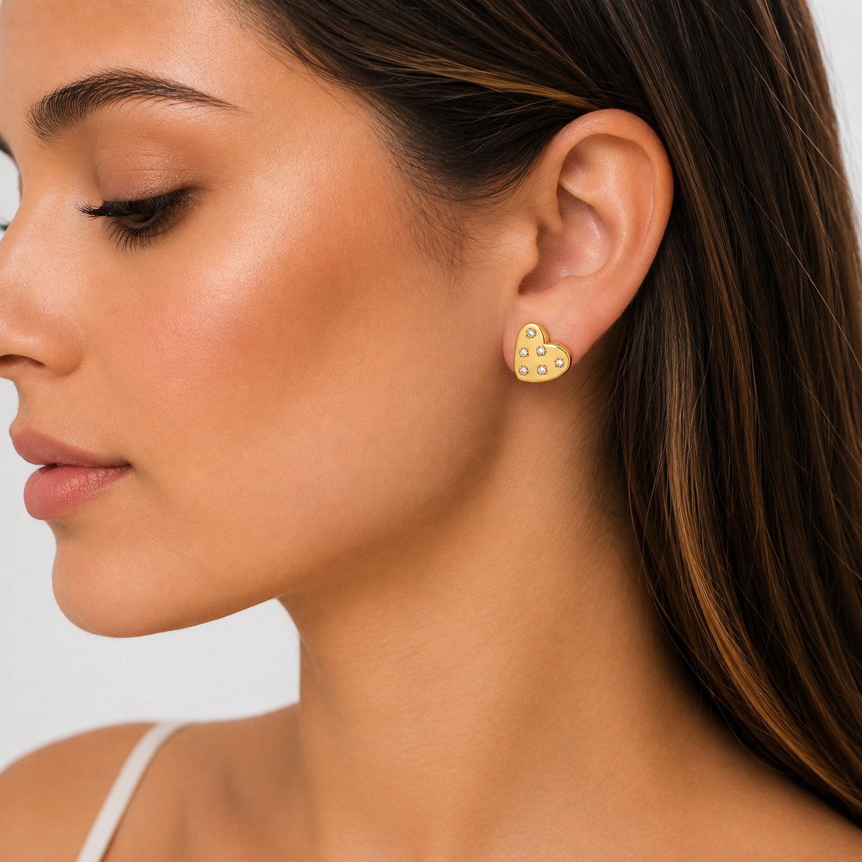 ARETES CORAZON PEQUEÑO