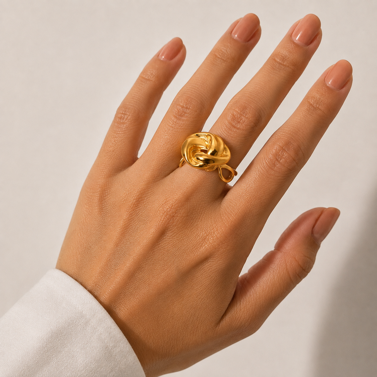 ANILLO NUDO INFINITO