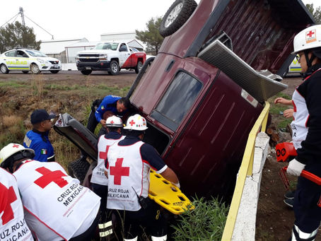 Regresaban de vacacionar, cuando sobrevino el accidente