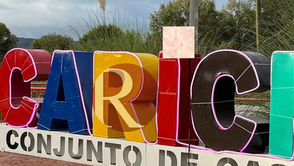 Dejan cabeza humana en las letras turísticas de Carichí