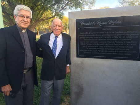 Reconoce Cuauhtémoc Unido a Humberto Ramos y Camilo Daniel