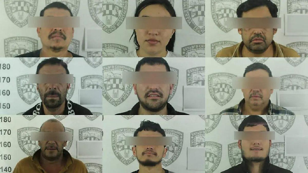 Vinculan a proceso a los nueve detenidos con armas, parque y droga en Moris