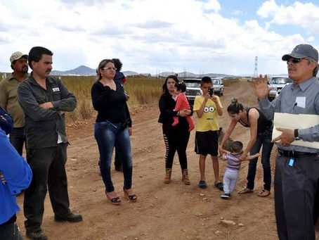 Piden no comprar terrenos con problemas, pero no dicen donde