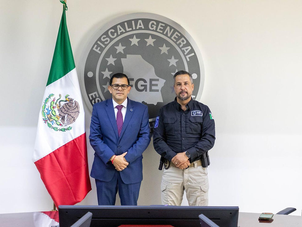 Presentan a Hermann Adrián Pérez Rico como encargado del Despacho de la Agencia Estatal de Investigación