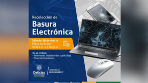 Invitan a jornada de recolección de basura electrónica en Delicias