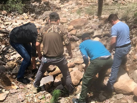 Encuentran osamenta en Carichi