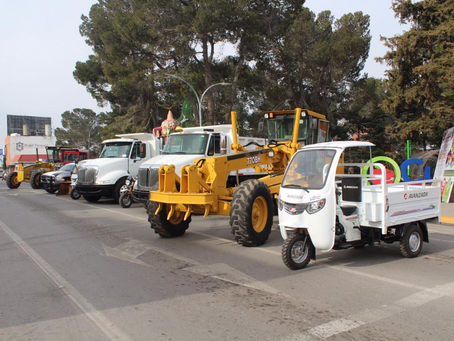 Entregan maquinaria para direcciones municipales
