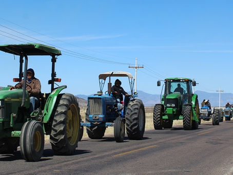 Llegará caravana a mediodía a Cuauhtémoc