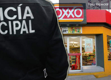 Con cuchillo en mano, asalta OXXO