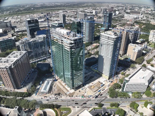 Granite Properties Tops Out Dallas Mixed-Use Project