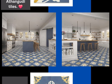 Athangudi traditional tiles now in a new form
