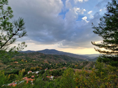 Trail Kastrovounos in Platres