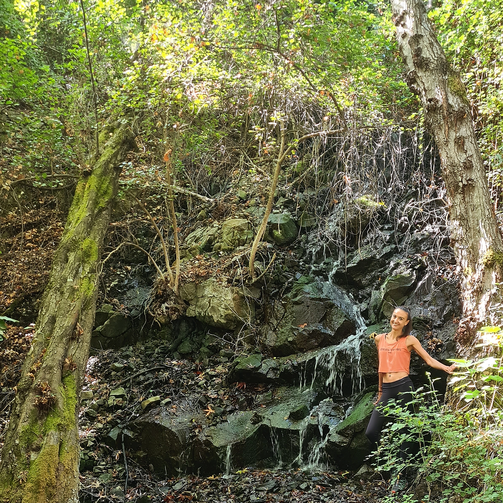 Kalonomati Waterfalls in Kampos