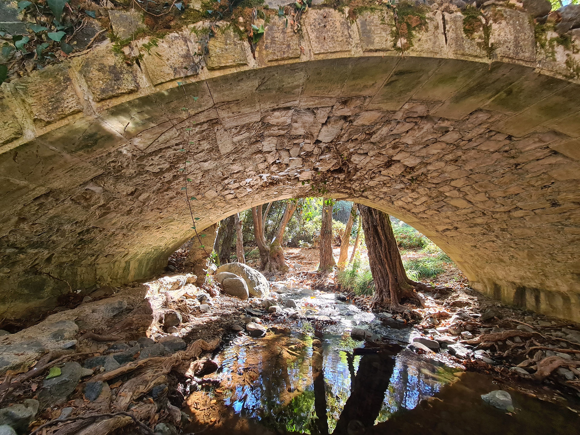 Trail Milia Medieval Bridge