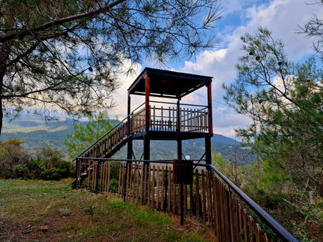 Trail Kastrovounos in Platres