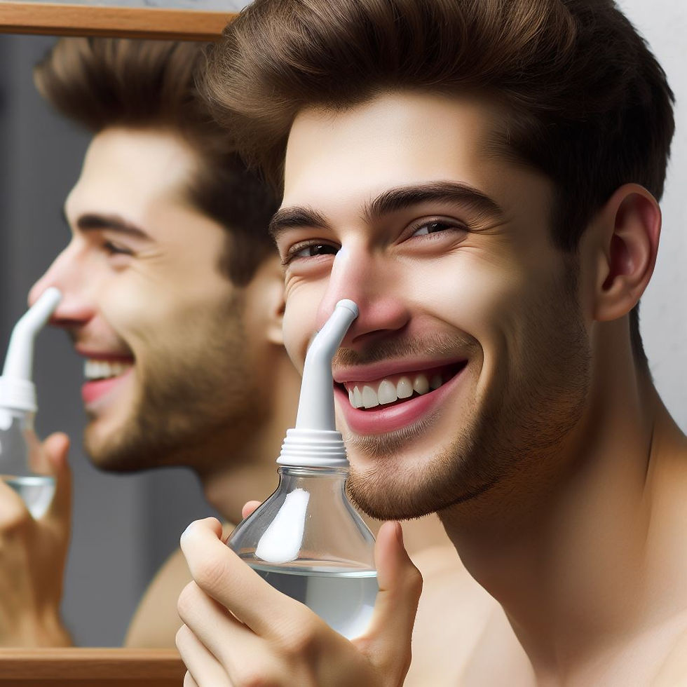 Quando e como lavar o nariz!