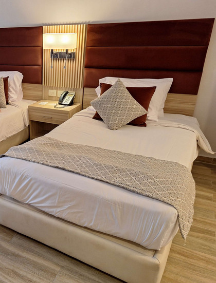 Hotelzimmerbett für Gäste