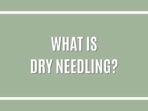 What Is Dry Needling?