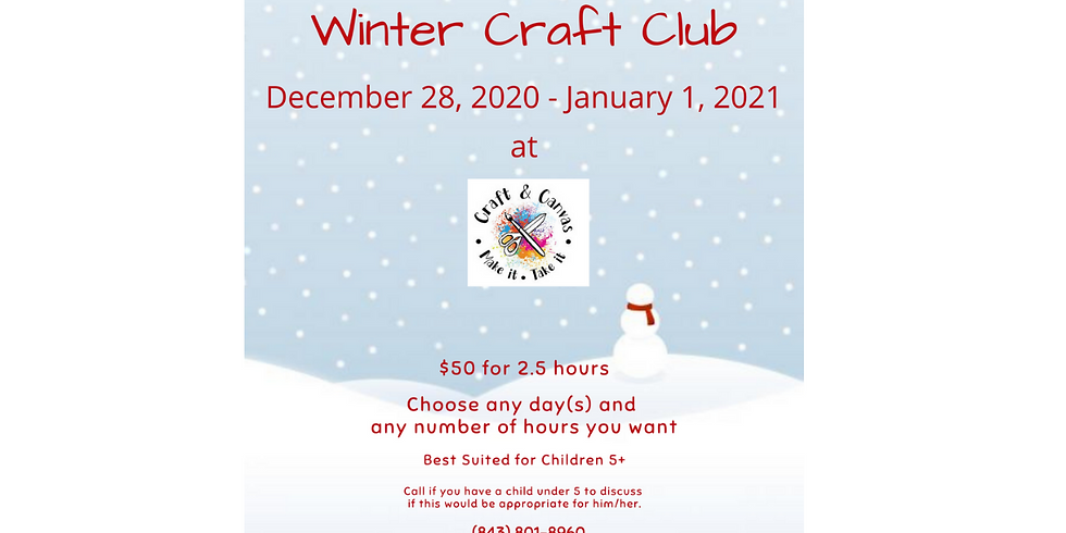 Winter Craft Club for Kids