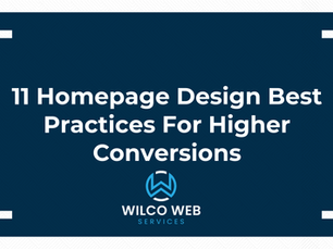 11 Homepage Design Best Practices For Higher Conversions