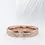 Thumbnail: 3CT Round  Cut Channel Set Full Eternity Wedding Band For Her