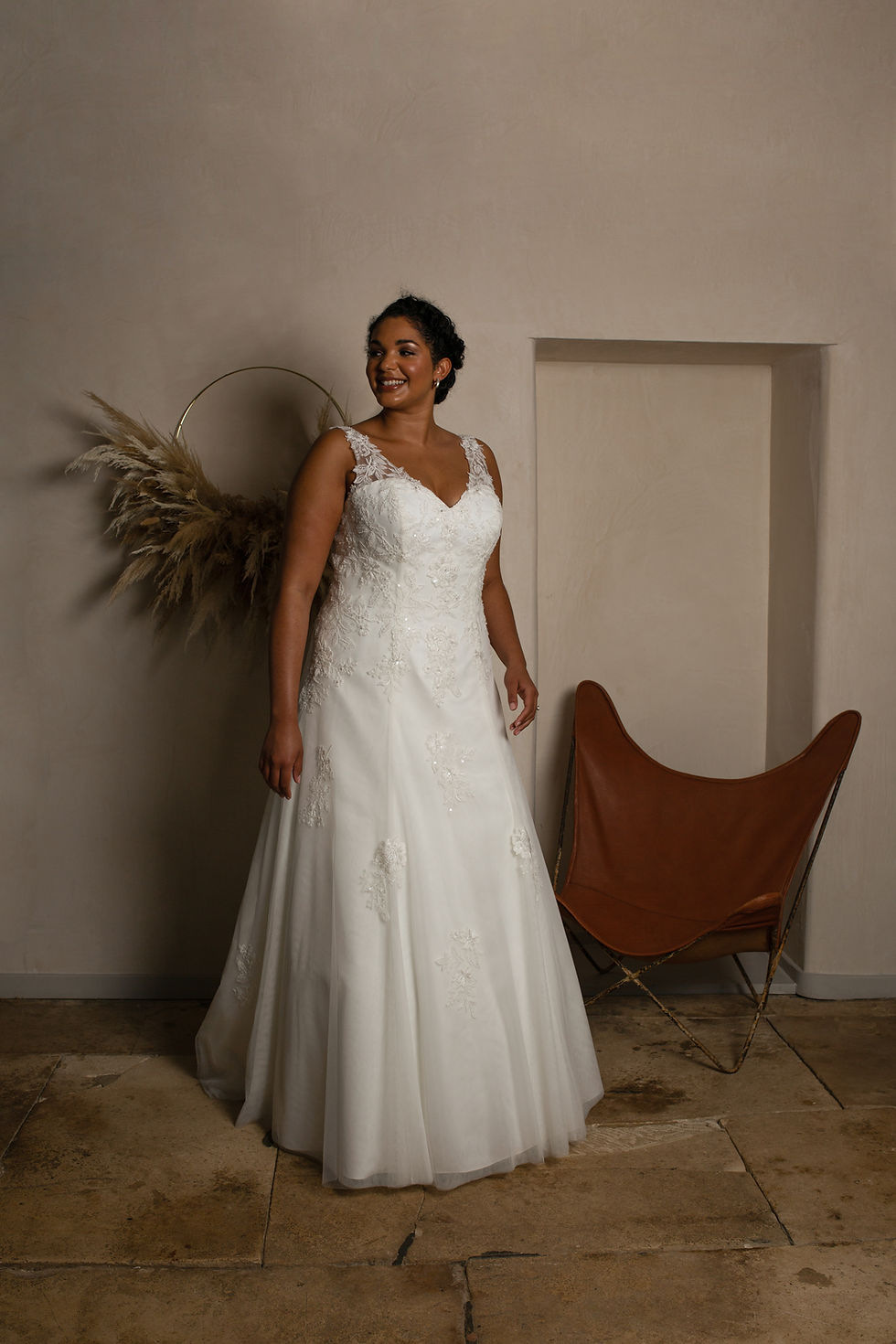 Thumbnail: Lille by True Curve - Plus size bridal - Curvy Wedding Dress - Devon