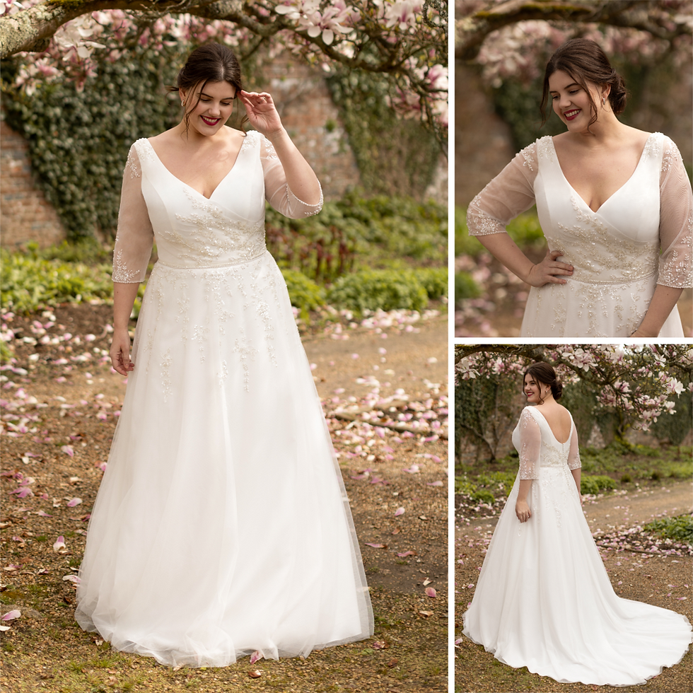 Toni - By True Curve - Part of our Curvy Bridalwear collection in size 18-36