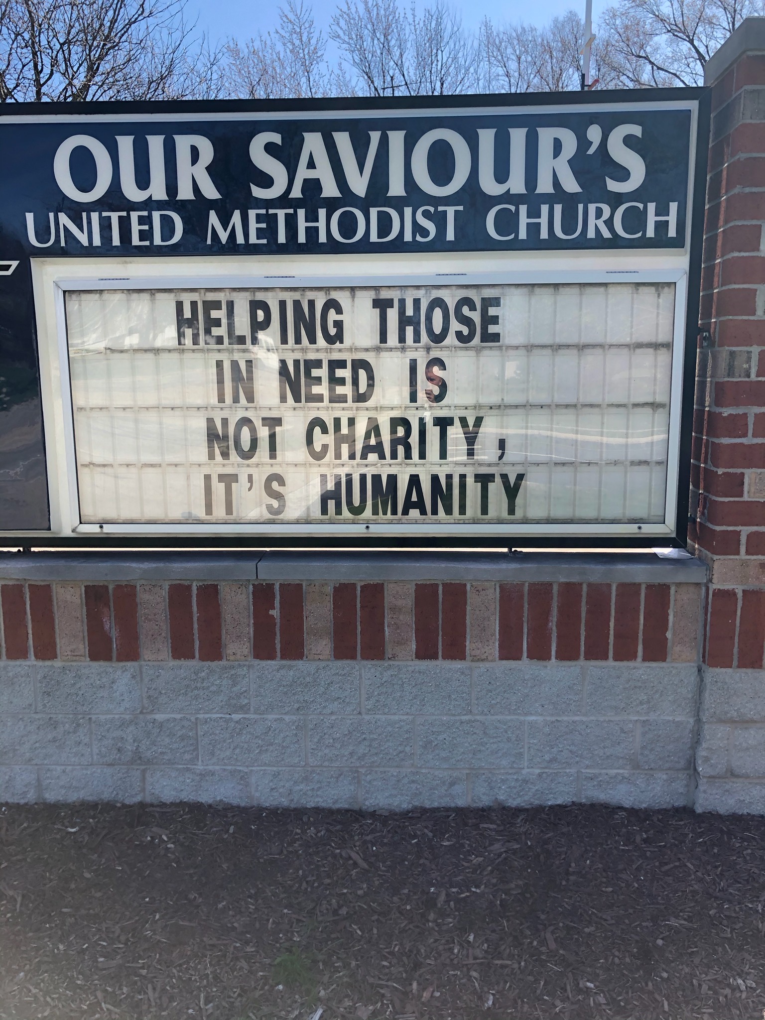 Helping is Humanity