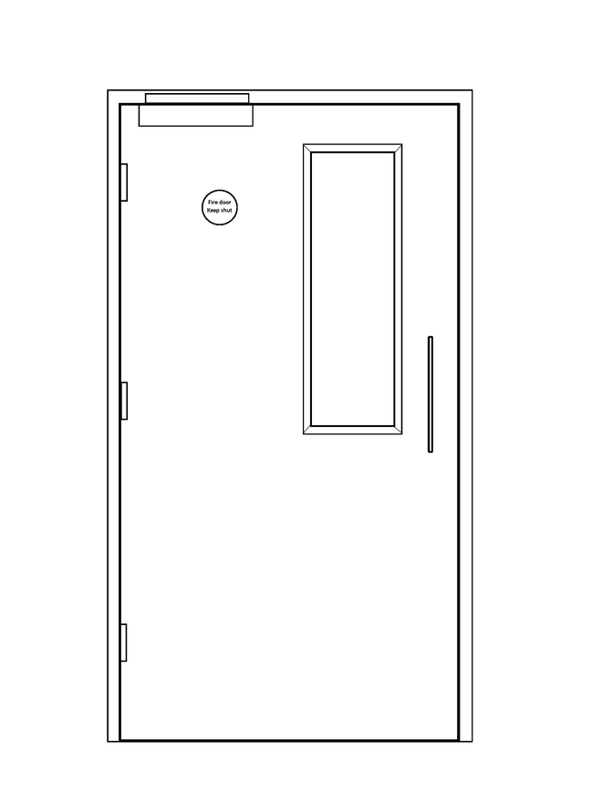 Single Door design (Single top glazing).png
